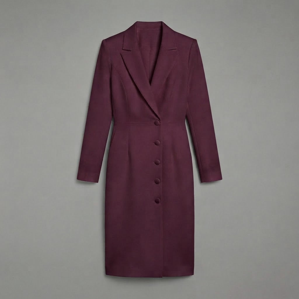Sukienka typu blazer damska | Elegancka sukienka