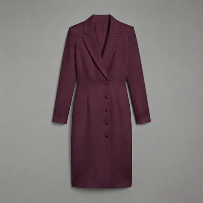 Sukienka typu blazer damska | Elegancka sukienka