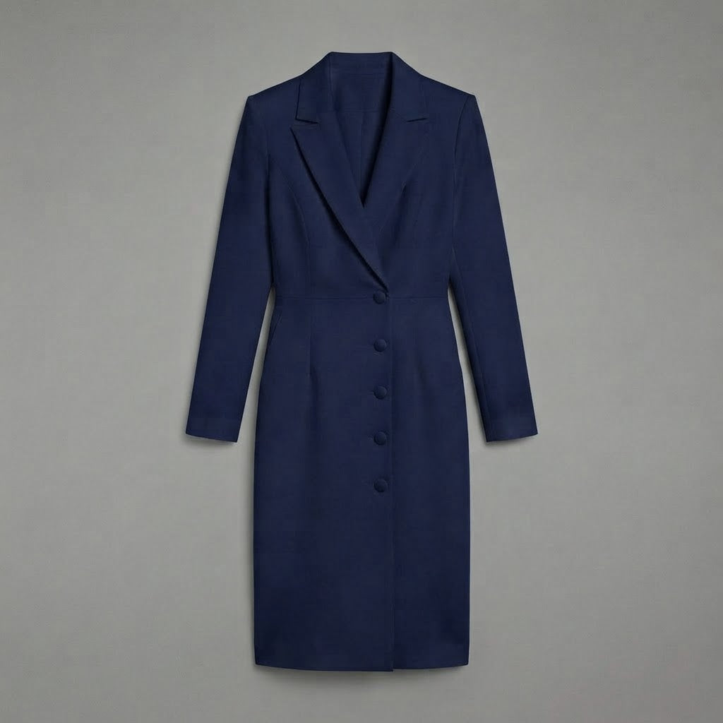 Sukienka typu blazer damska | Elegancka sukienka
