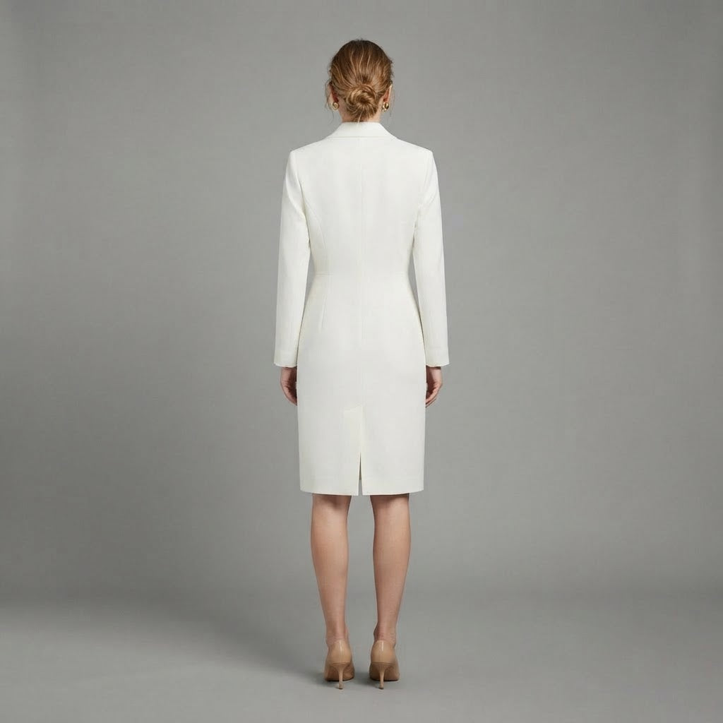 Sukienka typu blazer damska | Elegancka sukienka